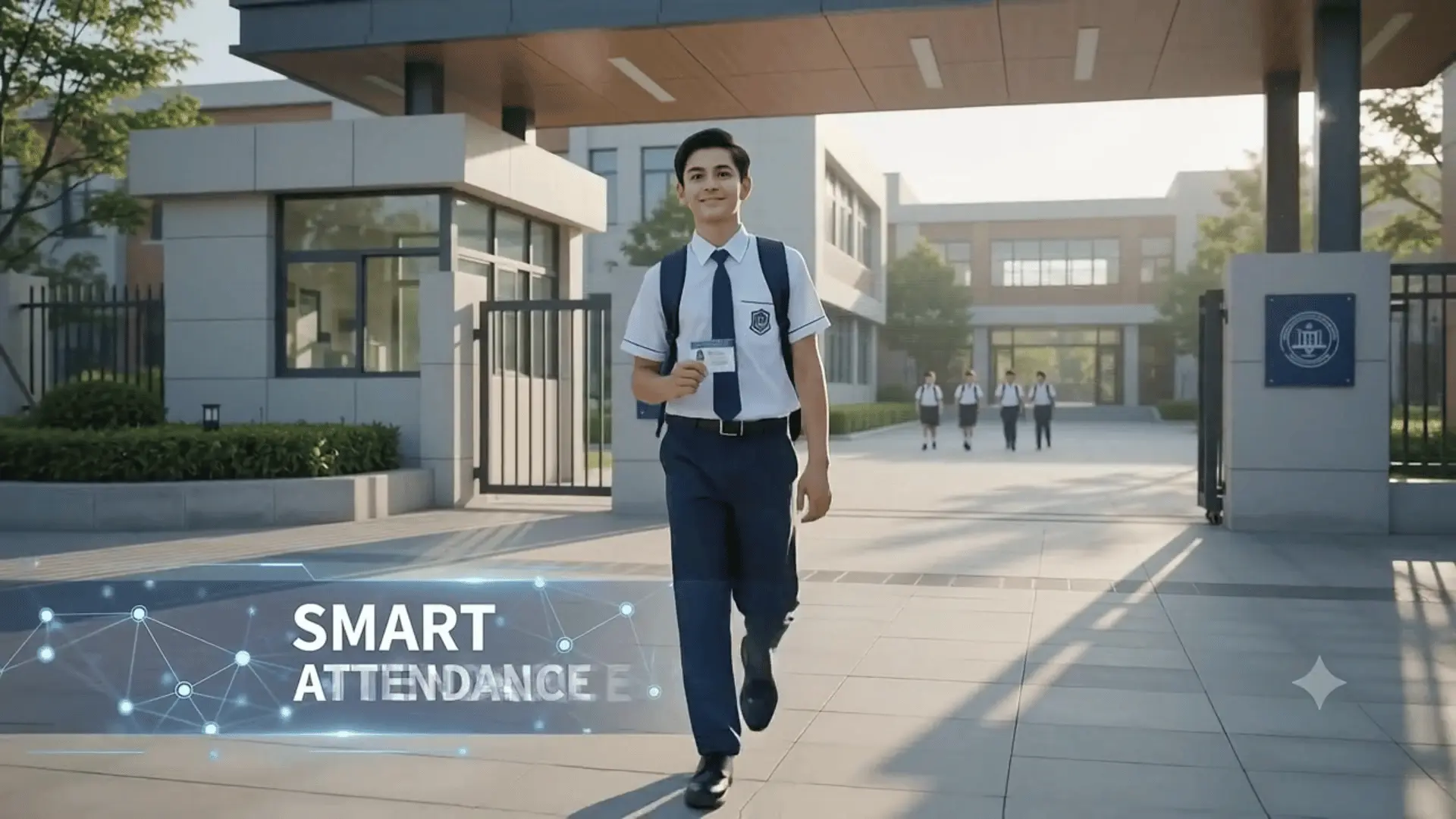 Automated Gate Attendance & Campus Management System Banner